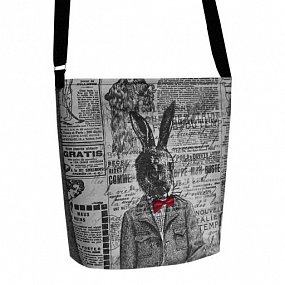 Filcová taška cez rameno Mr.Rabbit