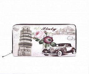 Peňaženka štýlová Vintage Pisa &amp; Car