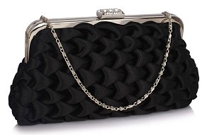 Kabelka Fashion Satin - čierna