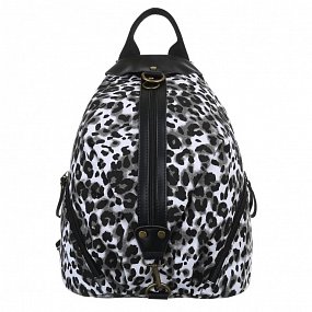 Batoh Jerry K-Fashion Leopard - čiernobiely