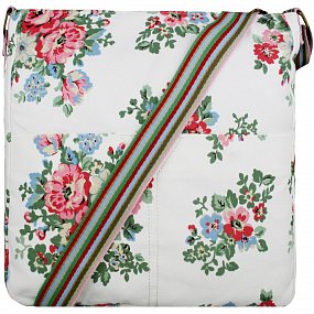 Kabelka Korra Floral Vintage - sivá